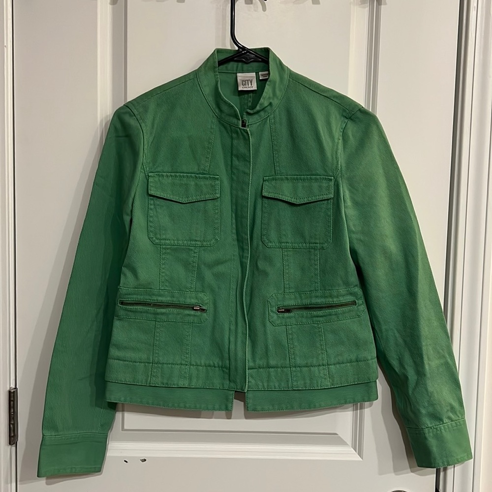 DKNY Jean jacket. Like new. Worn once.